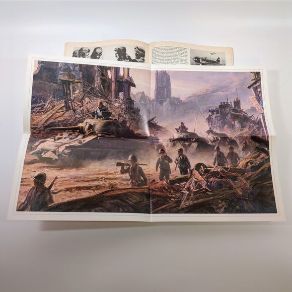 World War II Magazine Premier First Issue Vol 1 No 1 May 1986 w/ Poster Vintage - Picture 4 of 7